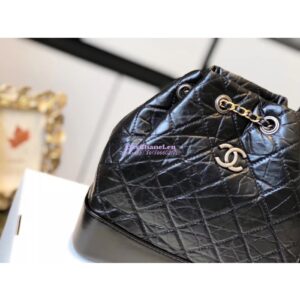 Replica Chanel Gabrielle Backpack A94485 Black 2