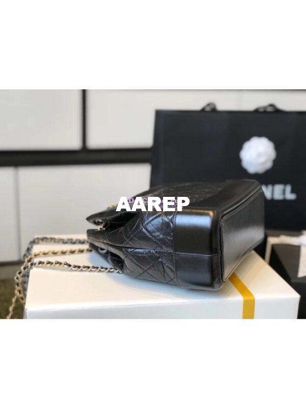 Replica Chanel Gabrielle Backpack A94485 Black 9