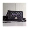 Replica Chanel Small Trendy CC A92236 wine red Flap Bag With Metal Plate 2