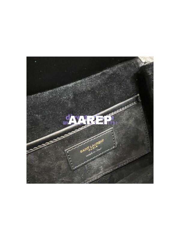 Replica YSL Saint Laurent Charlie Medium Shoulder Bag In Smooth Leather 6867422 Black 7