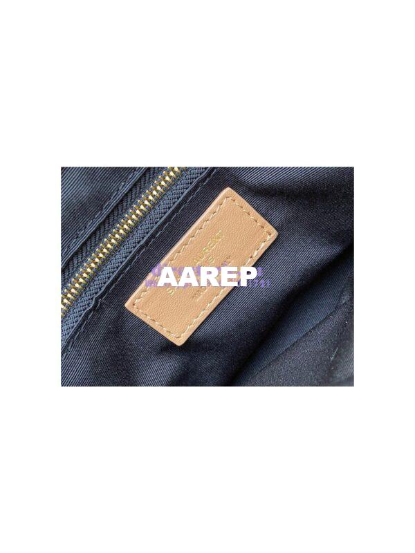 Replica YSL Saint Laurent LouLou Medium Bag in Y-Quilted Suede 5749461 Cinnamon 10