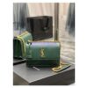 Replica Saint Laurent YSL Envelope Medium Bag In Supple Matelassé Leather 600185 Black