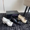 Replica Chanel 24C Thong Sandals G45517 white