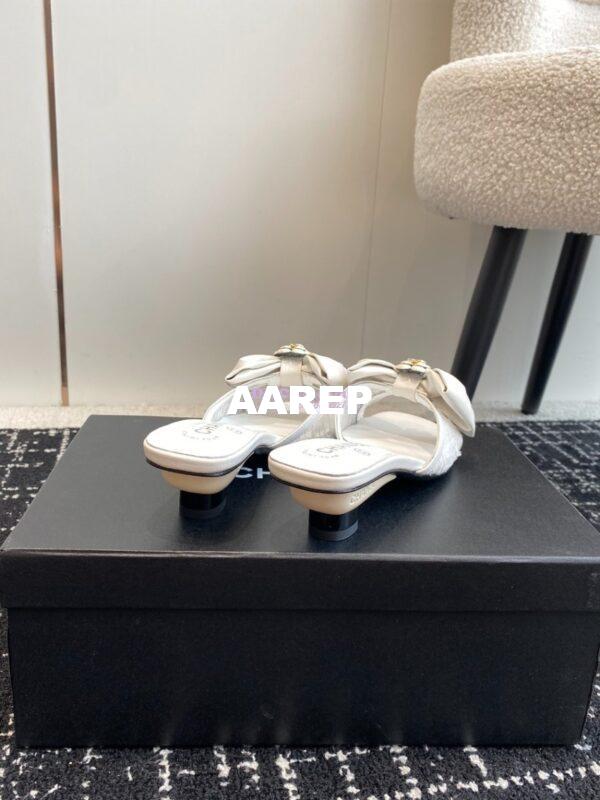 Replica Chanel 24C Lambskin & Tweed Mules G45536 11