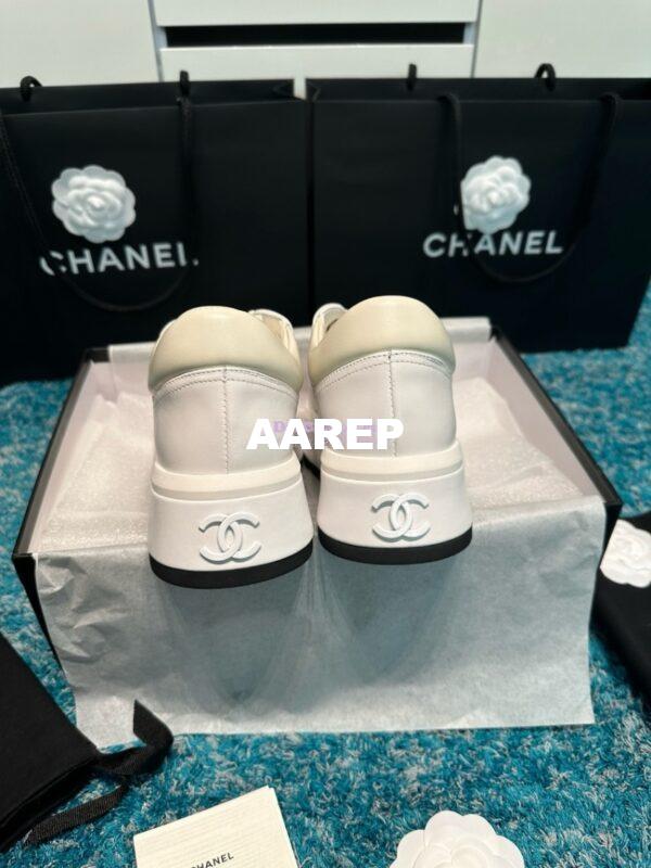 Replica Chanel 2024 SS Low-Top Sneaker Quilted Lambskin G45600 5