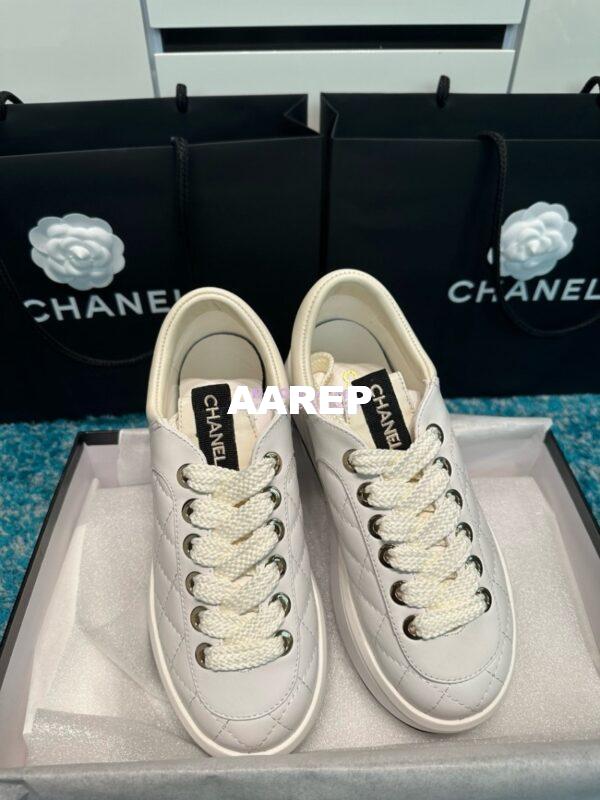 Replica Chanel 2024 SS Low-Top Sneaker Quilted Lambskin G45600 9