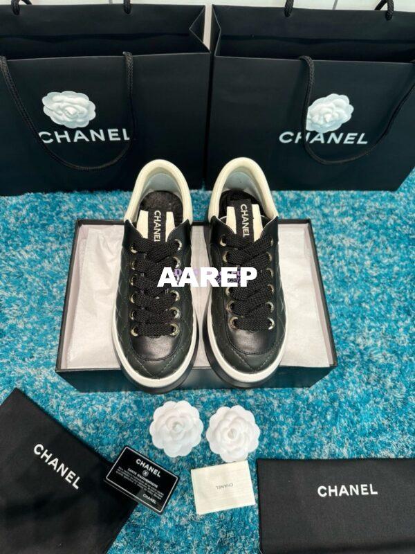 Replica Chanel 2024 SS Low-Top Sneaker Quilted Lambskin G45600 10