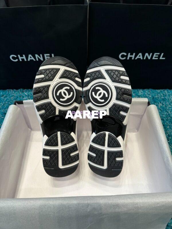 Replica Chanel Trainer Cotton Tweed, Suede Calfskin & Calfskin G38299 Pink 12