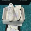 Replica Chanel Trainer Cotton Tweed, Suede Calfskin & Calfskin G38299 Blue