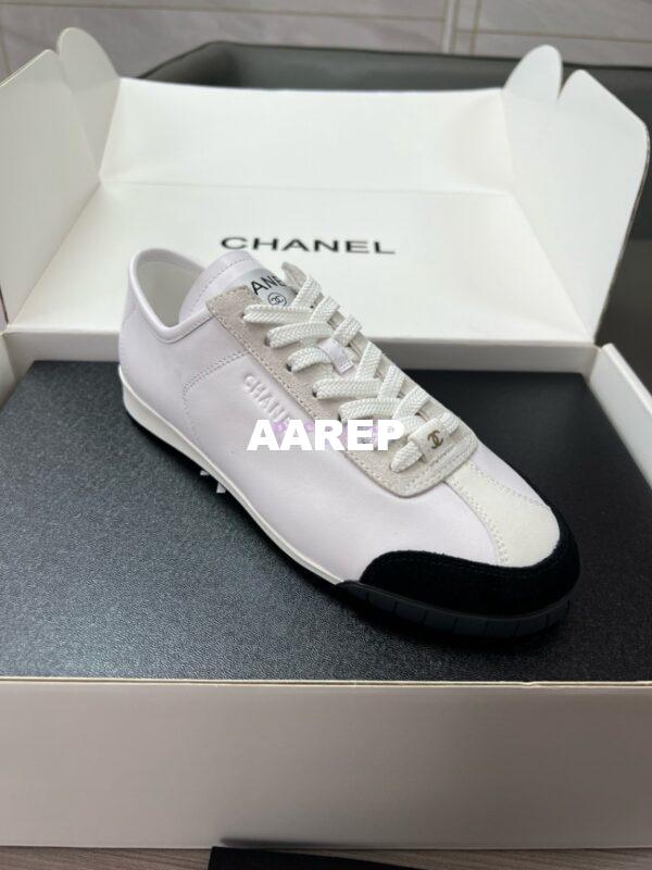Replica Chanel Calfskin & Suede Calfskin G45714 White 3