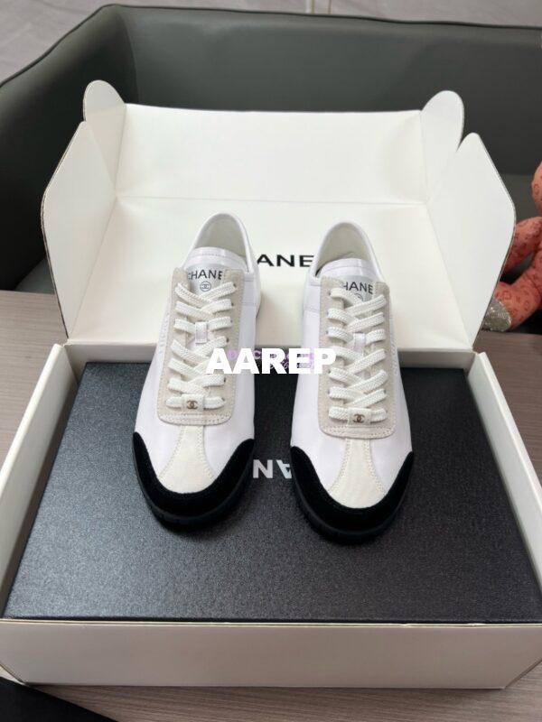 Replica Chanel Calfskin & Suede Calfskin G45714 White 4