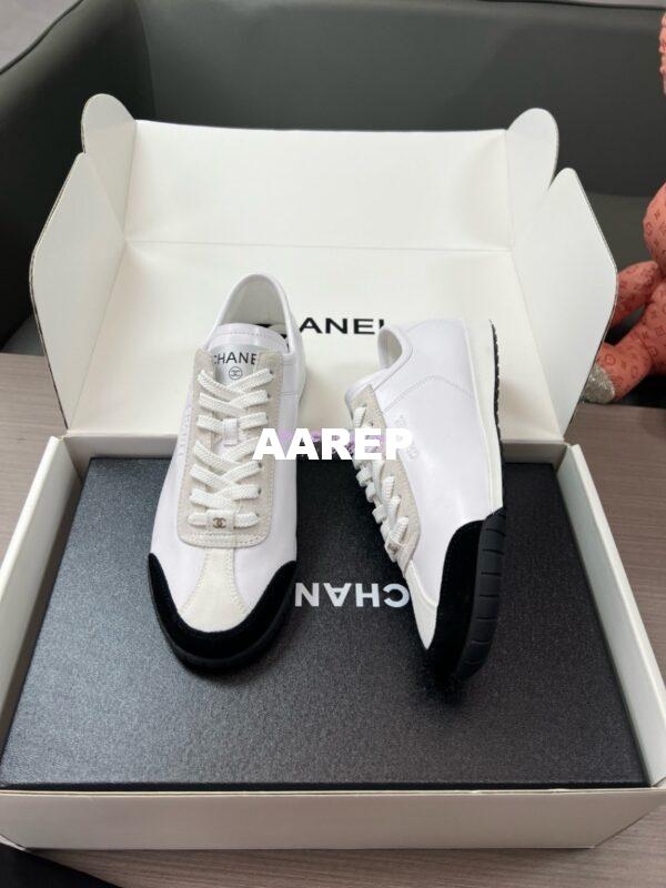 Replica Chanel Calfskin & Suede Calfskin G45714 White 5