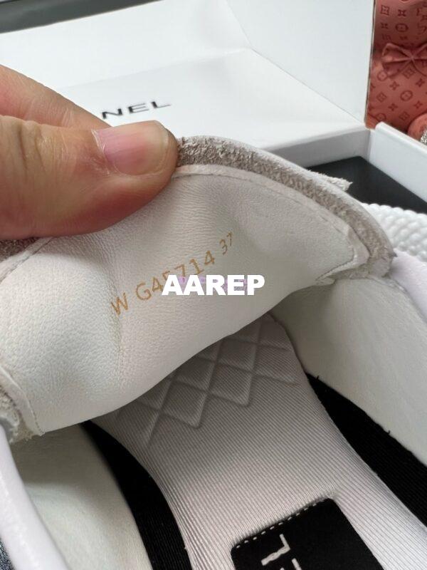 Replica Chanel Calfskin & Suede Calfskin G45714 White 13