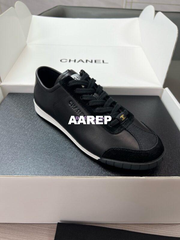 Replica Chanel Calfskin & Suede Calfskin G45714 Black 5