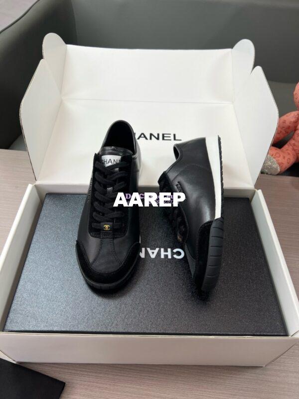 Replica Chanel Calfskin & Suede Calfskin G45714 Black 6