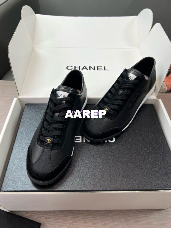 Replica Chanel Calfskin & Suede Calfskin G45714 Black 7