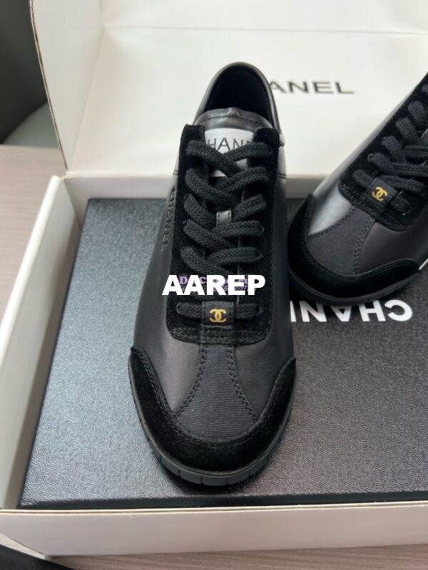 Replica Chanel Calfskin & Suede Calfskin G45714 Black 8