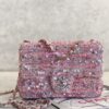 Replica Chanel 23P Velvet & Lambskin Clutch with Chain AS3791 Black (Limited Edition) 2