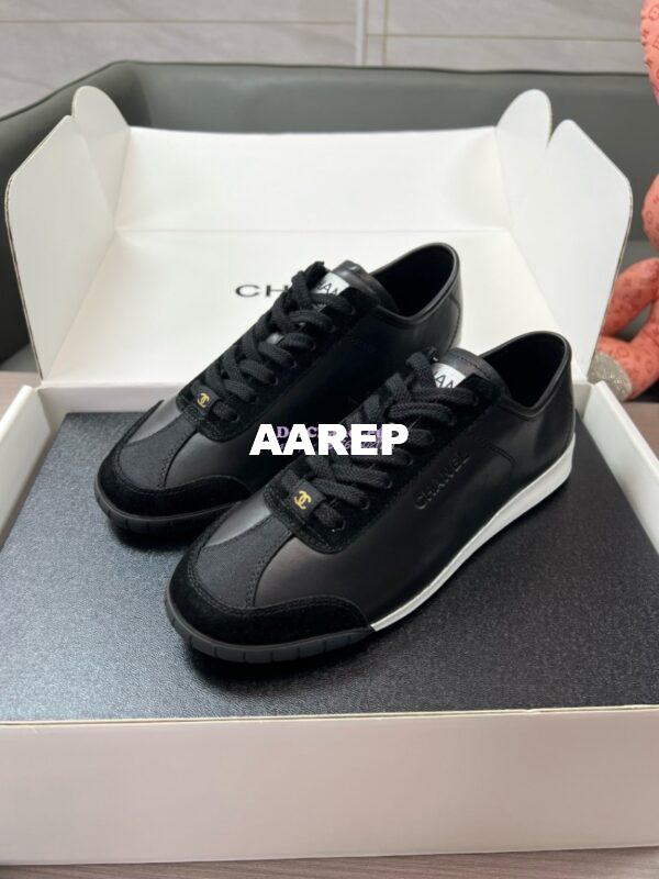 Replica Chanel Calfskin & Suede Calfskin G45714 Black 10