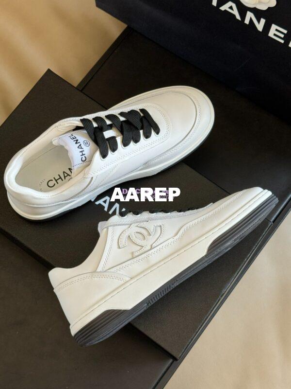 Replica Chanel 24P Calfskin Sneakers G39978 4