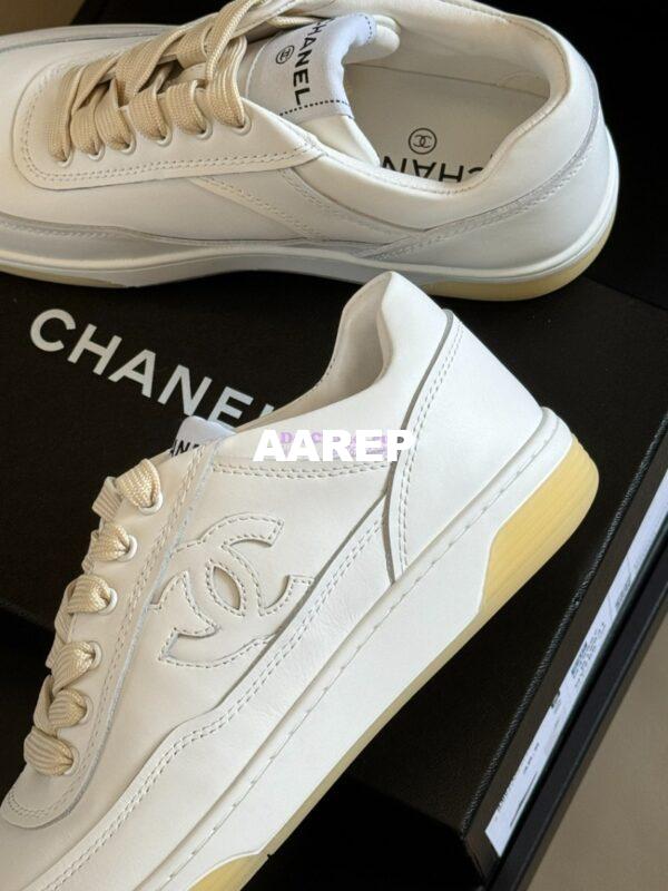 Replica Chanel 24P Calfskin Sneakers G39978 14