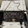 Replica Chanel 23P Lambskin Clutch with Chain AS3791 white (Limited Edition) 2