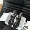 Replica Chanel 24C Quilted Lambskin Sandals G45535 2