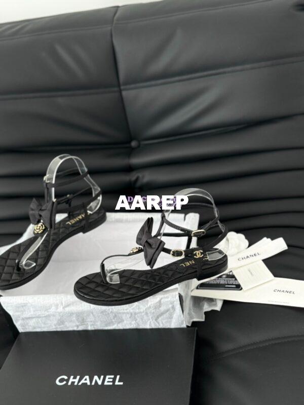 Replica Chanel 24C Quilted Lambskin Sandals G45535 8
