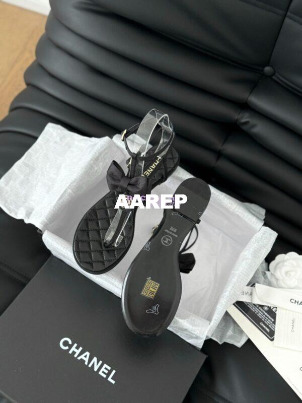 Replica Chanel 24C Quilted Lambskin Sandals G45535 9