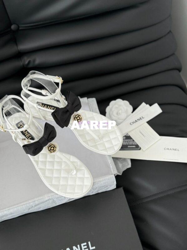 Replica Chanel 24C Quilted Lambskin Sandals G45535 12