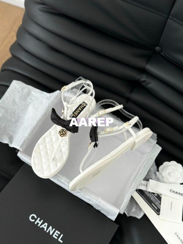Replica Chanel 24C Quilted Lambskin Sandals G45535 13