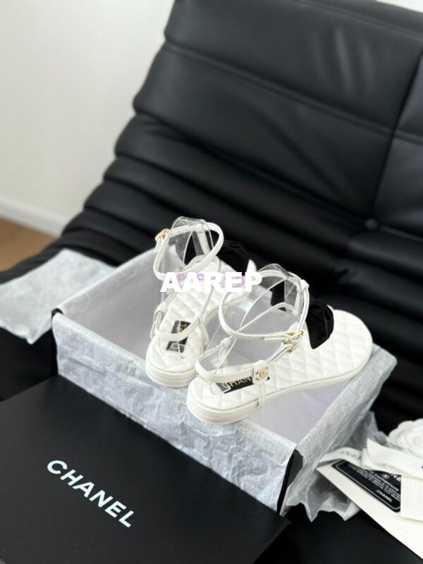 Replica Chanel 24C Quilted Lambskin Sandals G45535 16