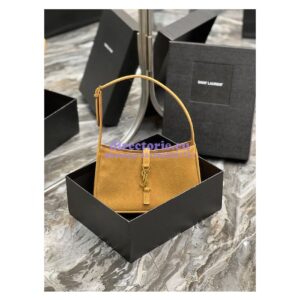 Replica YSL Saint Laurent Le 5 à 7 hobo bag in Sable Suede calfskin