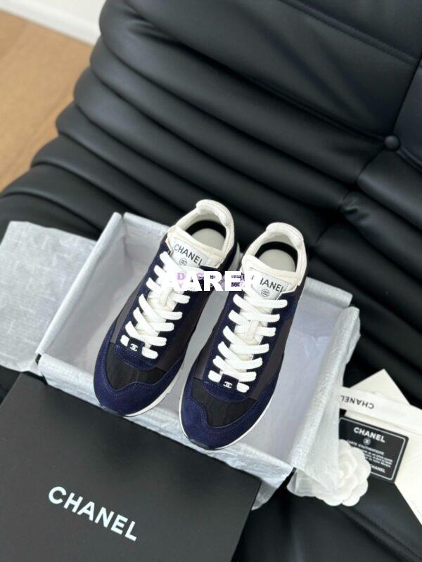 Replica Chanel Trainers Fabric, Suede Kidskin & Suede Calfskin G45587 4