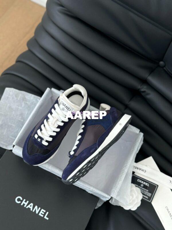 Replica Chanel Trainers Fabric, Suede Kidskin & Suede Calfskin G45587 5