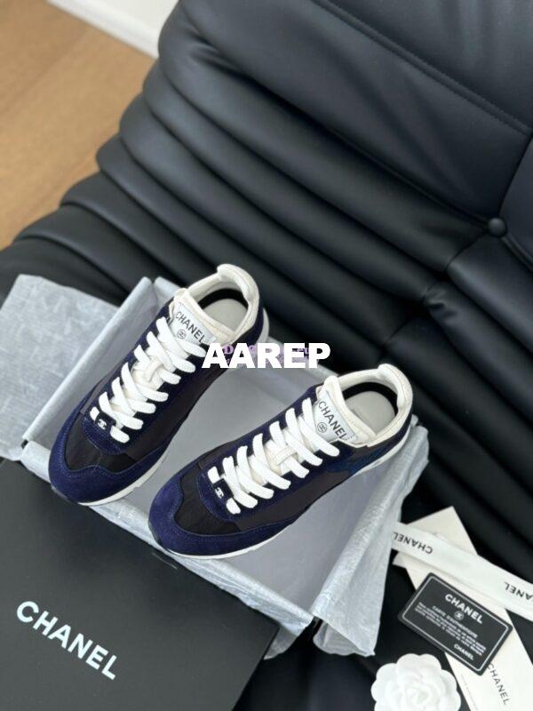 Replica Chanel Trainers Fabric, Suede Kidskin & Suede Calfskin G45587 8