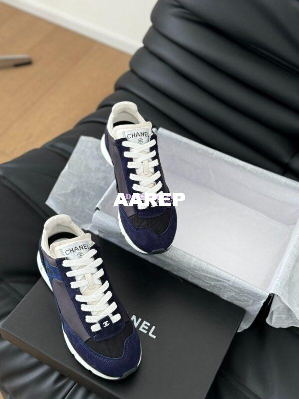 Replica Chanel Trainers Fabric, Suede Kidskin & Suede Calfskin G45587 10