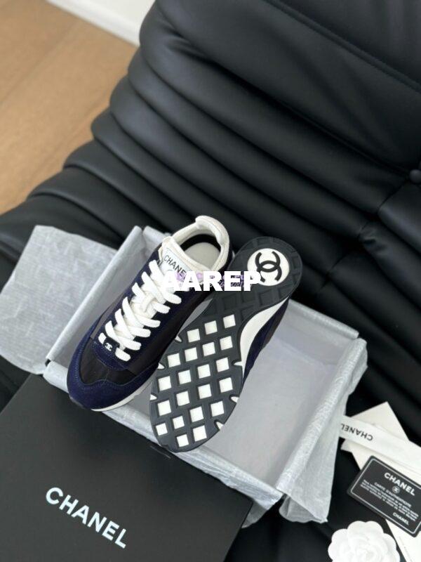 Replica Chanel Trainers Fabric, Suede Kidskin & Suede Calfskin G45587 11