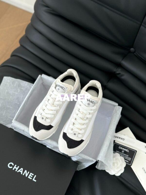 Replica Chanel Trainers Fabric, Suede Kidskin & Suede Calfskin G45587 12
