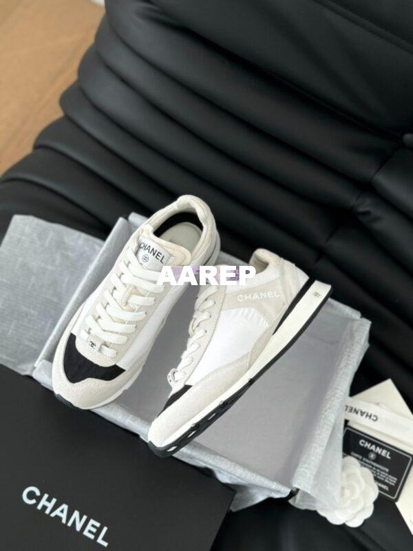 Replica Chanel Trainers Fabric, Suede Kidskin & Suede Calfskin G45587 13