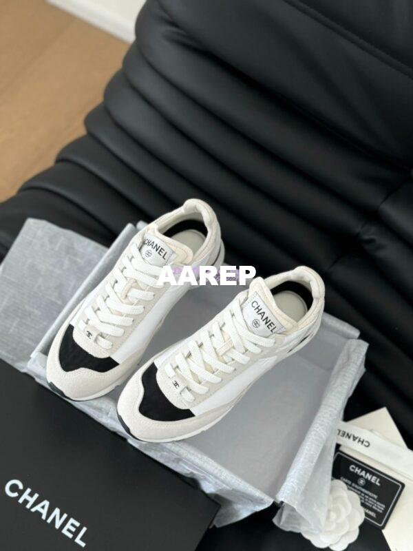 Replica Chanel Trainers Fabric, Suede Kidskin & Suede Calfskin G45587 14