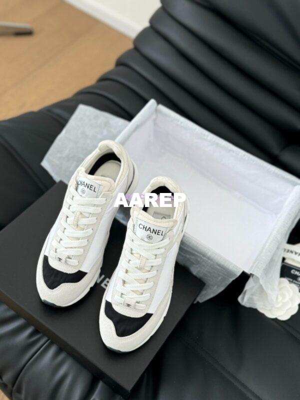 Replica Chanel Trainers Fabric, Suede Kidskin & Suede Calfskin G45587 15