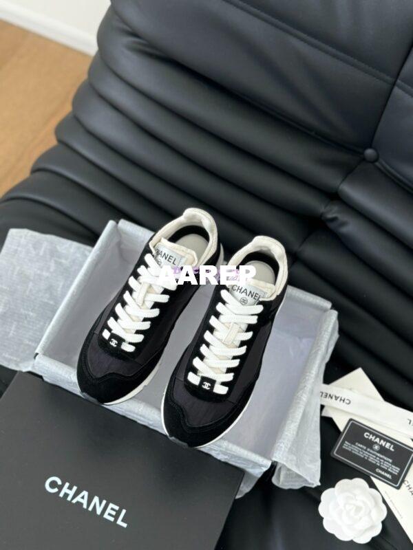 Replica Chanel Trainers Fabric, Suede Kidskin & Suede Calfskin G45587 18