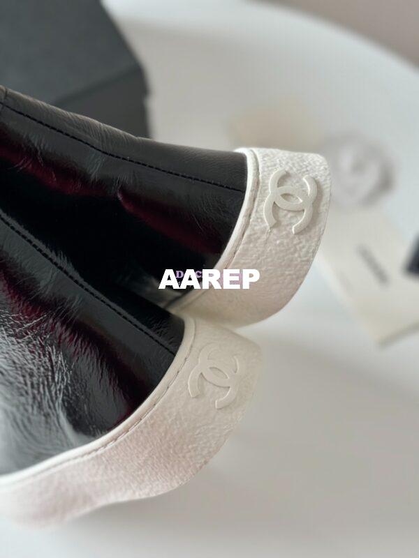 Replica Chanel 2024 SS High-Top Sneaker Calfskin G45561 Black 10