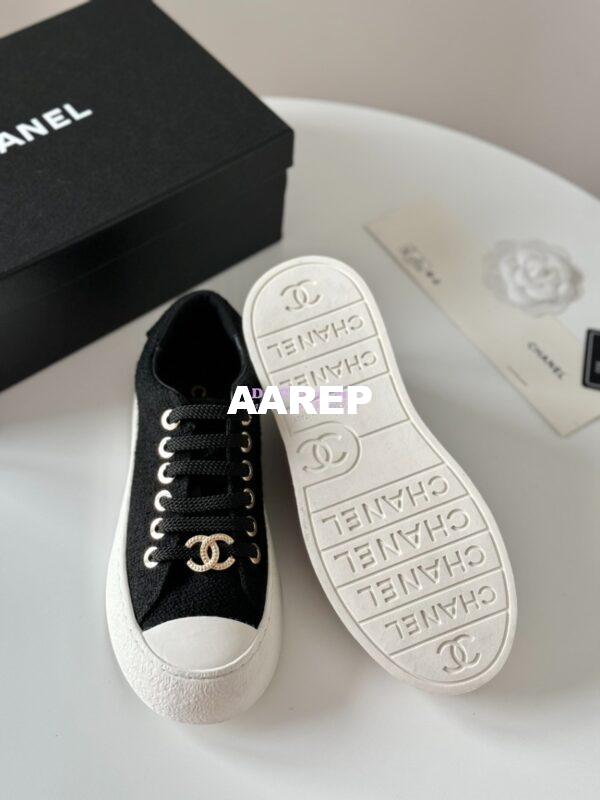 Replica Chanel 2024 SS Low-Top Sneaker Tweed G45560 14