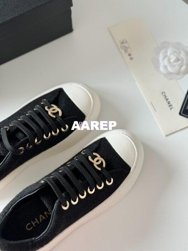 Replica Chanel 2024 SS Low-Top Sneaker Tweed G45560 16