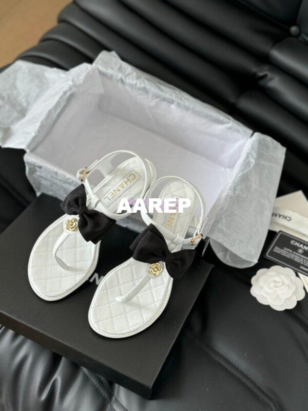 Replica Chanel 24C Quilted Lambskin Slingback G45535 5