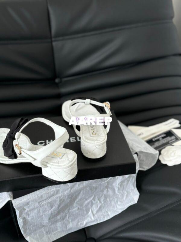Replica Chanel 24C Quilted Lambskin Slingback G45535 9
