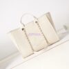 Replica Chanel Large Tote 2 in 1 Mixed Fibres, Calfskin Deauville Bag A66941 Blue 2