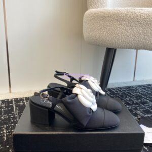 Replica Chanel 24C Slingbacks 60mm Pump Grosgrain G45307